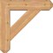 Ekena Millwork Traditional Craftsman Smooth Bracket w/ Offset Brace, Western Red Cedar, 7 1/2"W x 30"D x 30"H BKT0806X30X30TRA04SWR - alternate 2